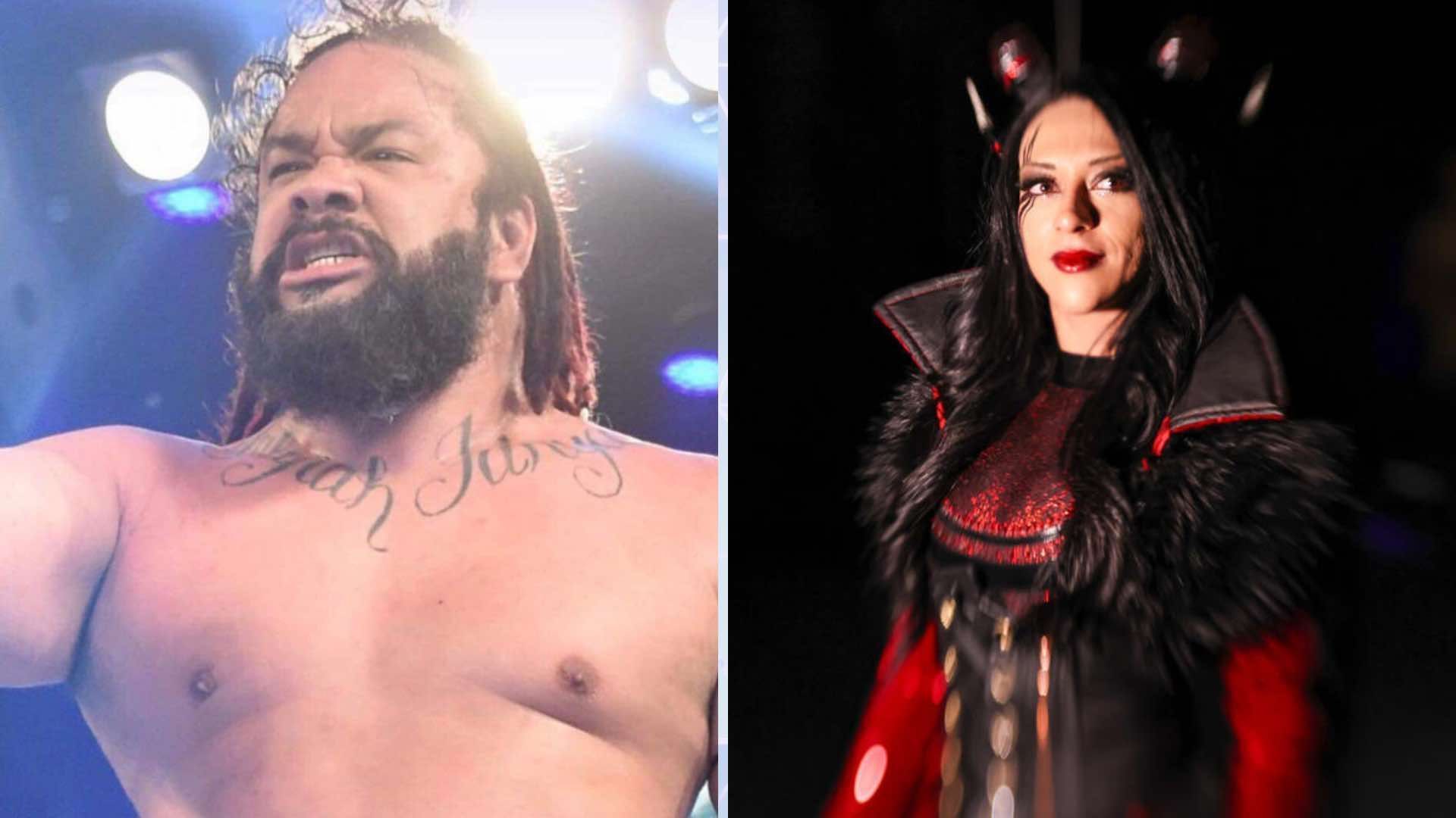 Jacob Fatu and Stephanie Vaquer in picture [Image credits: x.com; wwe.com]
