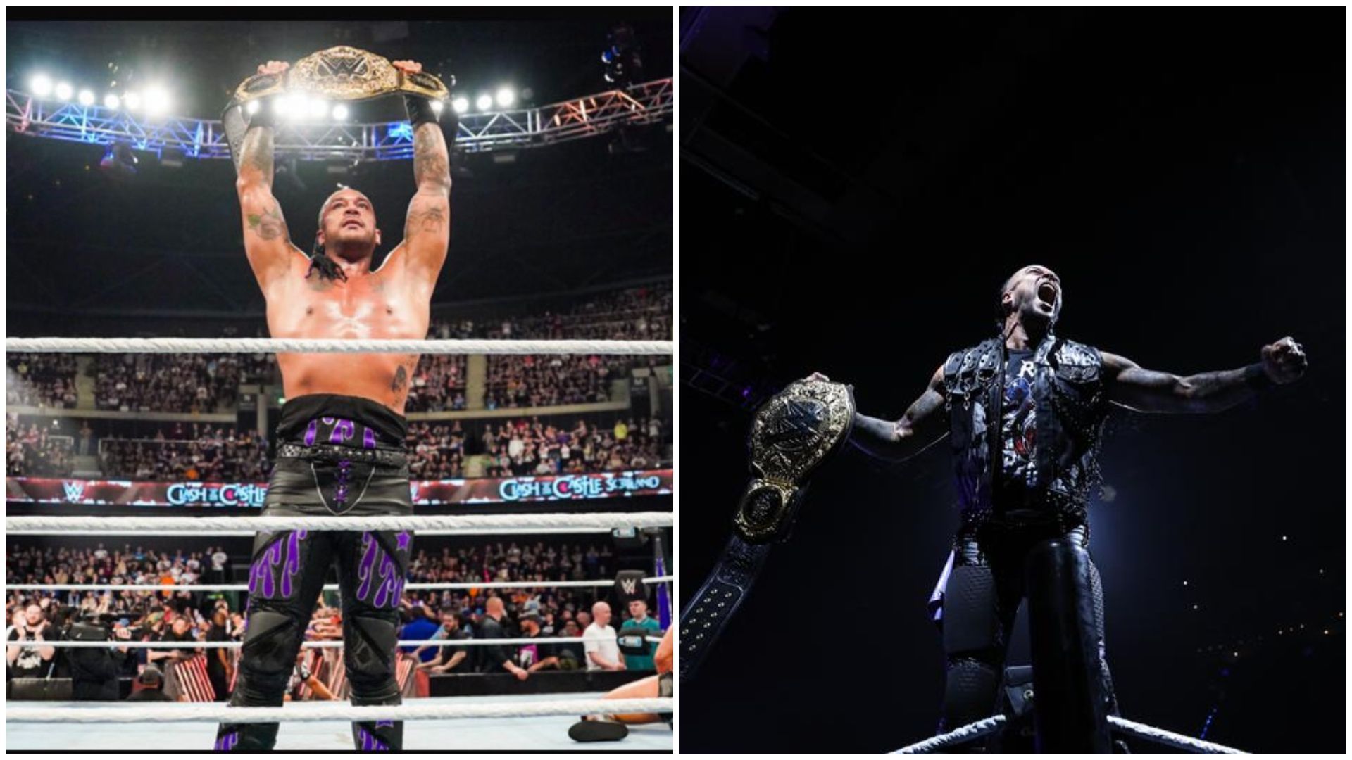 Damian Priest is a member of The Judgment Day on WWE RAW! (Photos via The star