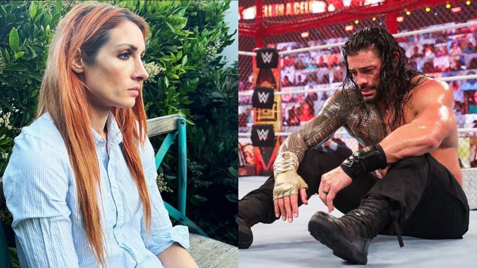 Becky Lynch and Roman Reigns [Pic credit: WWE.com and The Man