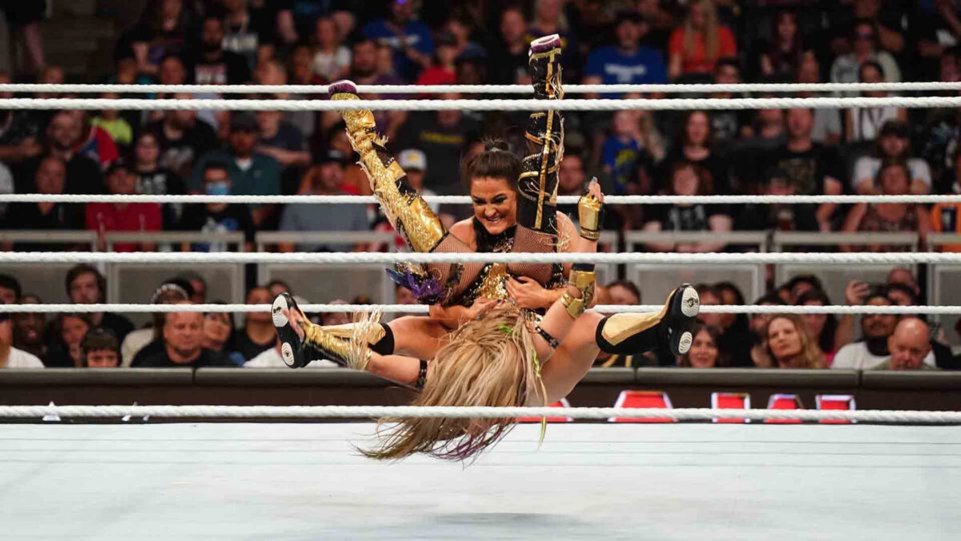 Lyra Valkyria defeated Kairi Sane and Shayna Baszler in her triple-threat match. [Via WWE.com]