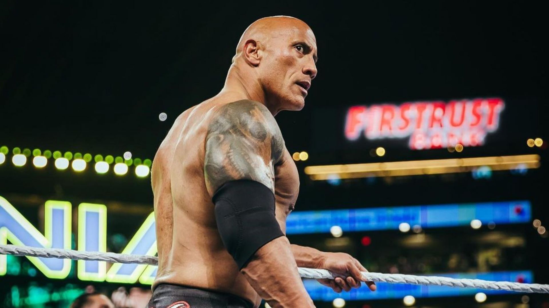 WWE legend and TKO board member The Rock (Image credit: The Rock