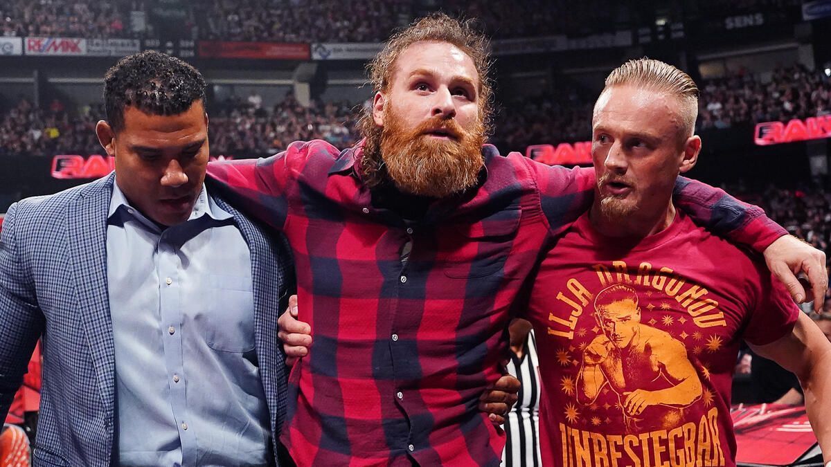 Sami Zayn seems to be in a world of trouble after RAW. (Image via WWE.com)