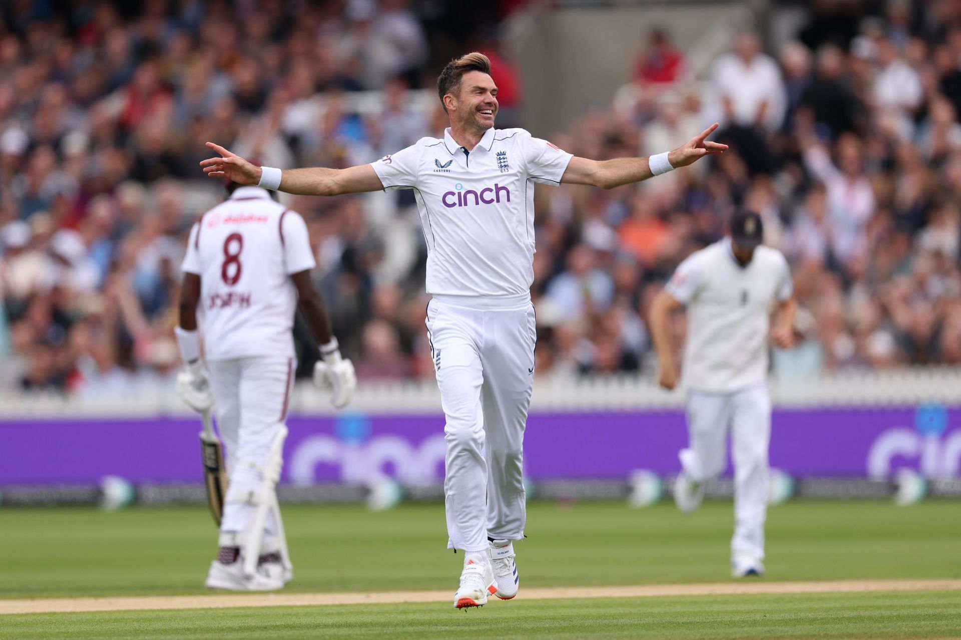 James Anderson has claimed the most Test wickets by a fast bowler. (Image Credit: Getty Images)