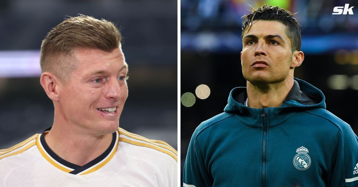 Toni Kroos and Cristiano Ronaldo (Image via Getty)