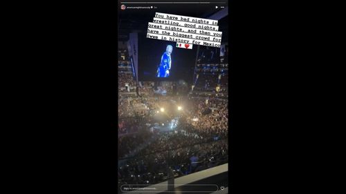 Screenshot of Cody Rhodes' story [Image credits; Instagram]