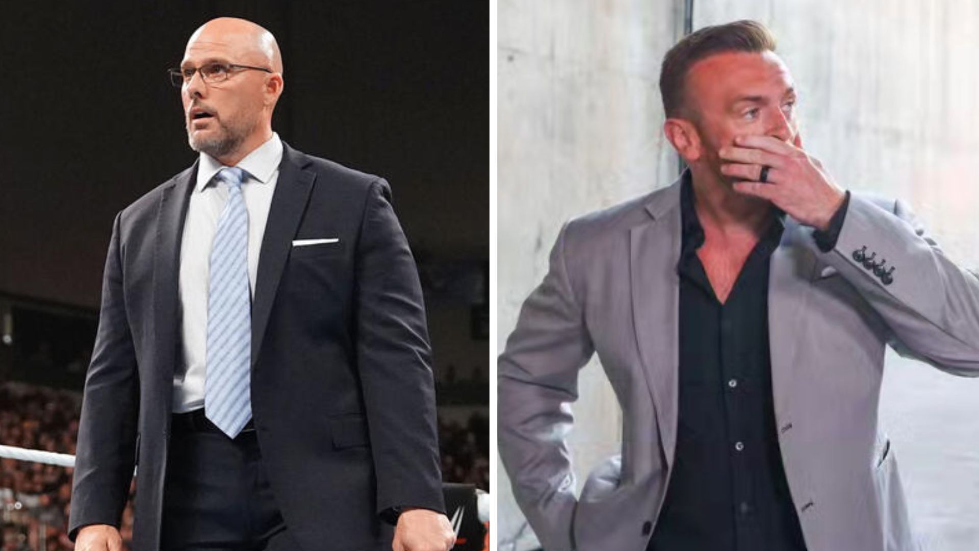 Adam Pearce and Nick Aldis are General Managers of RAW and SmackDown [Image credits: wwe.com and star