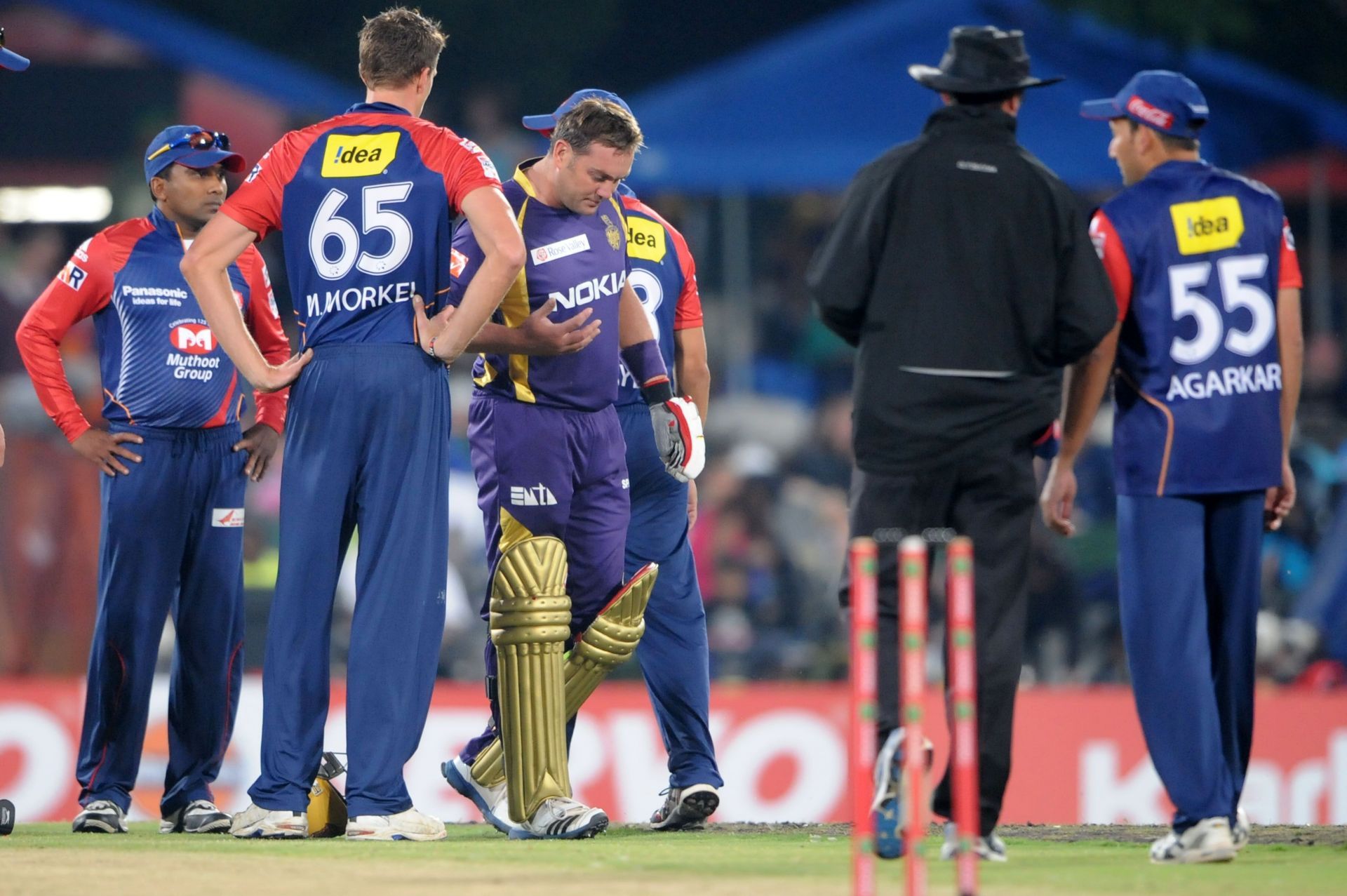 CLT20 2012 Match 2 Group A - Kolkata Knight Riders v Delhi Daredevils