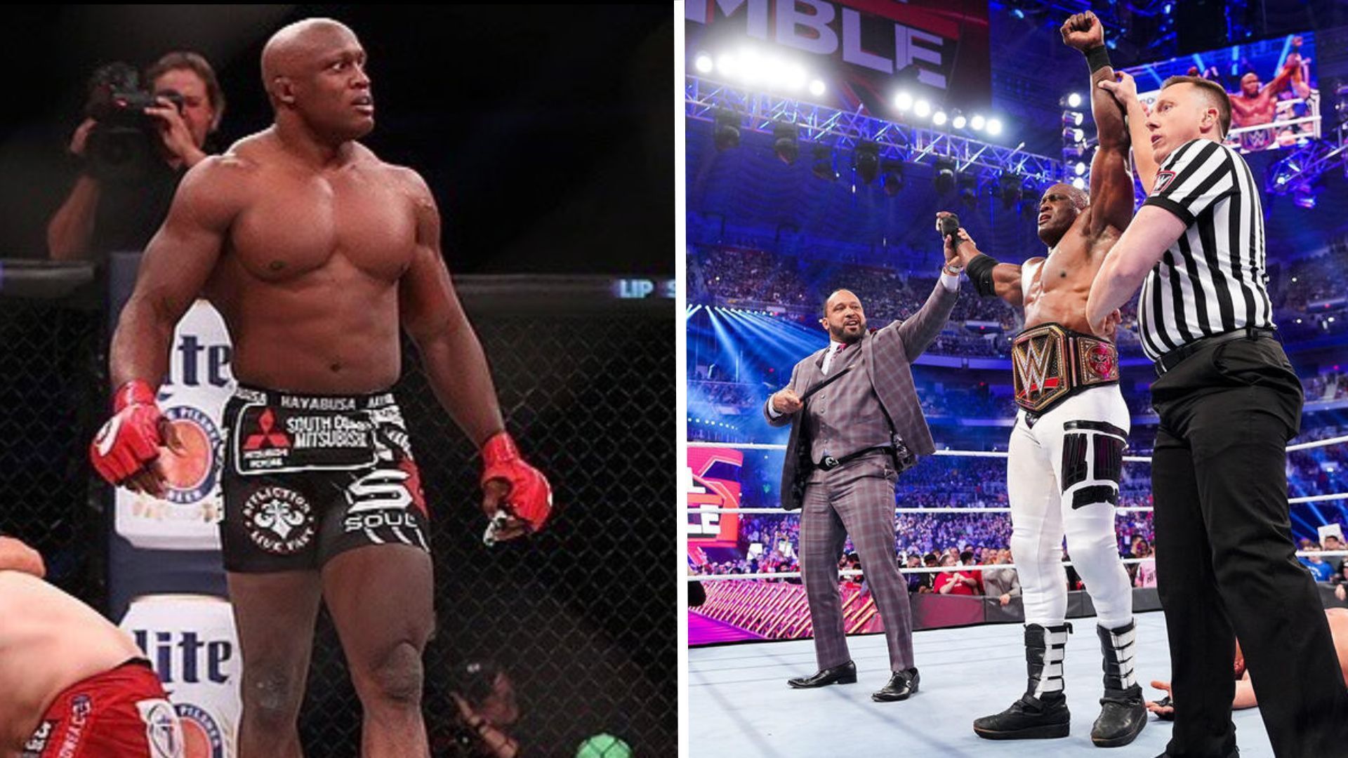 Bobby Lashley has a 15 wins, 2 losses record in MMA [Image Credit: Bobby Lashley