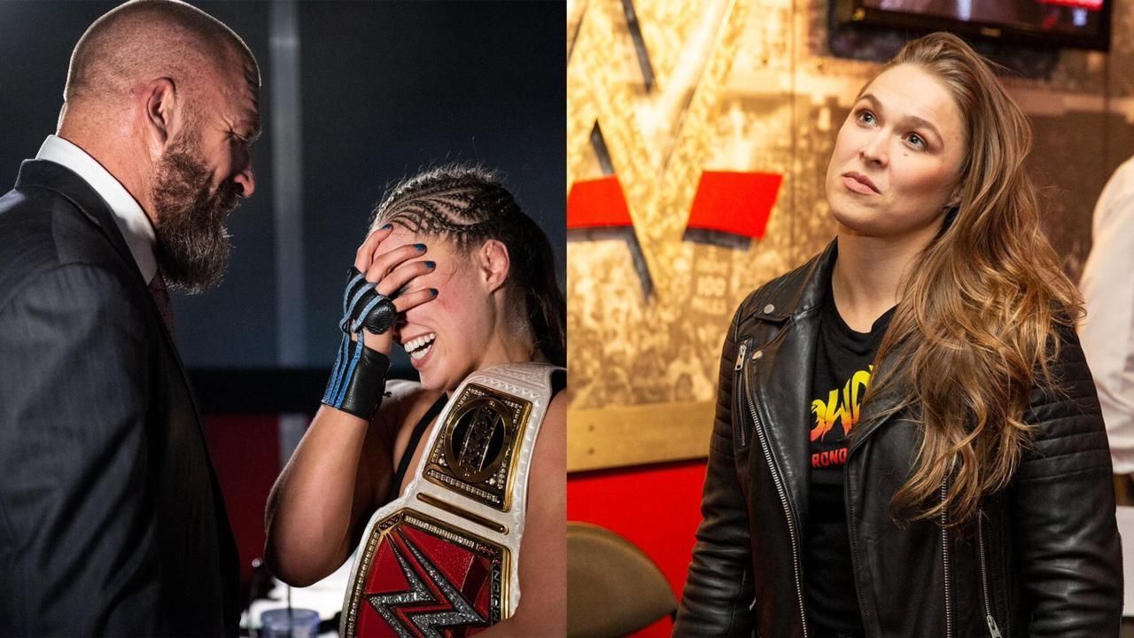 Ronda Rousey during her time with WWE! [Pics credit: WWE.com]