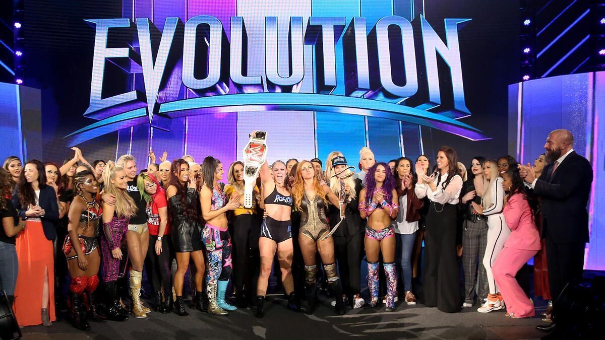 The first Evolution PLE was a massive success [Image from WWE.com]