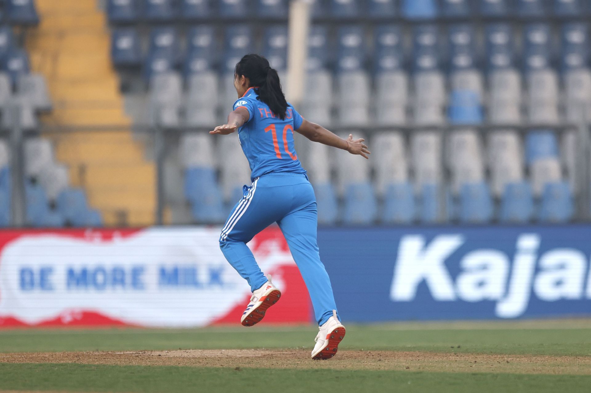 Renuka Singh was impressive with the ball in hand. (Image Credits: Getty Images)