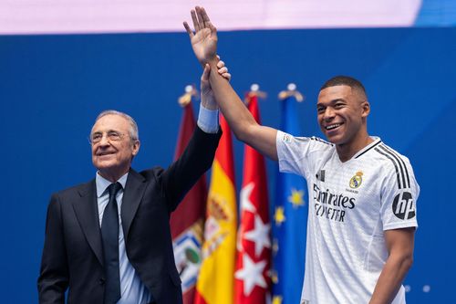 Real Madrid Unveils New Signing Kylian Mbappe