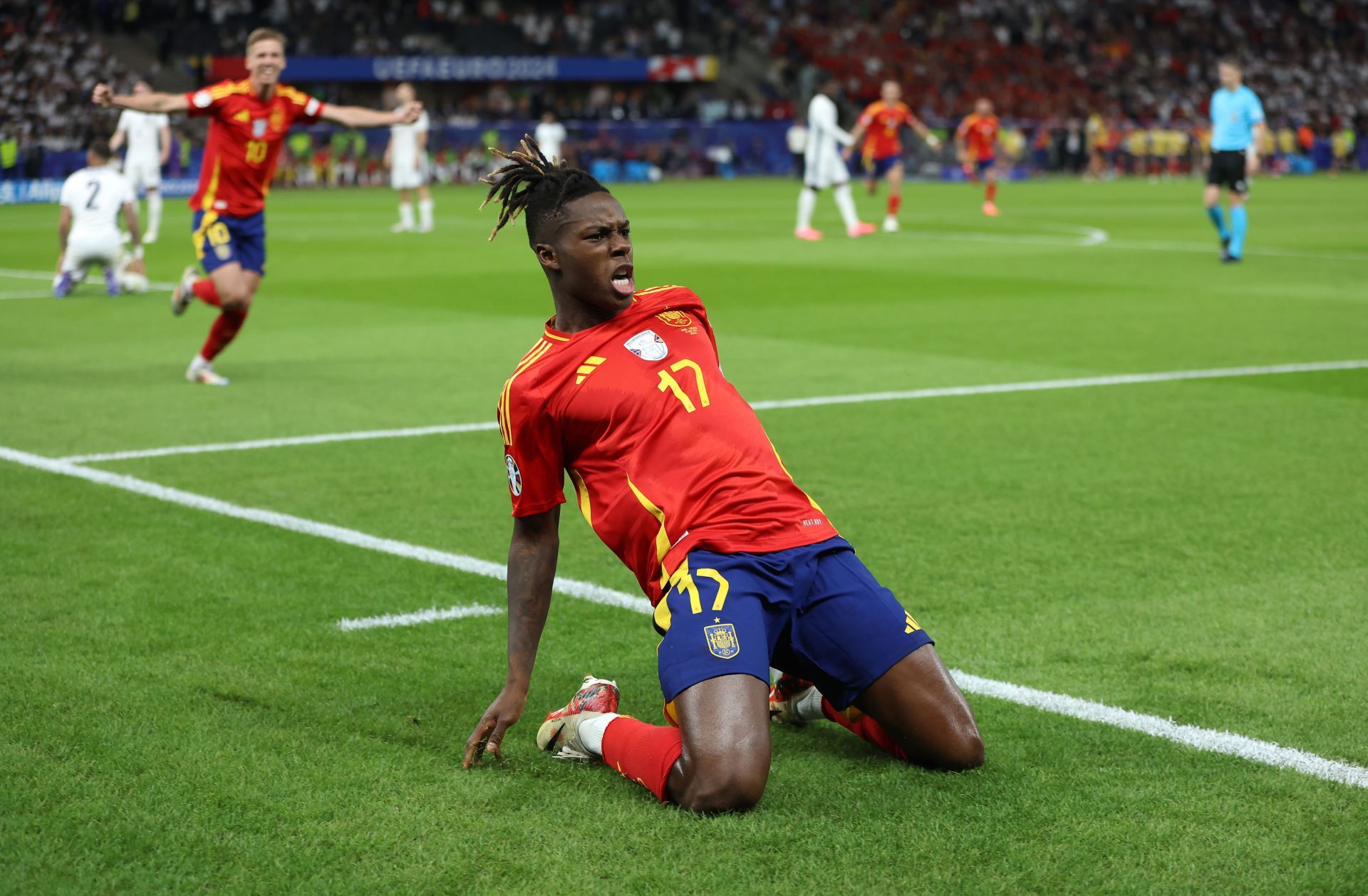 Spain v England: Final - UEFA EURO 2024 (Photo by Richard Pelham/Getty Images)