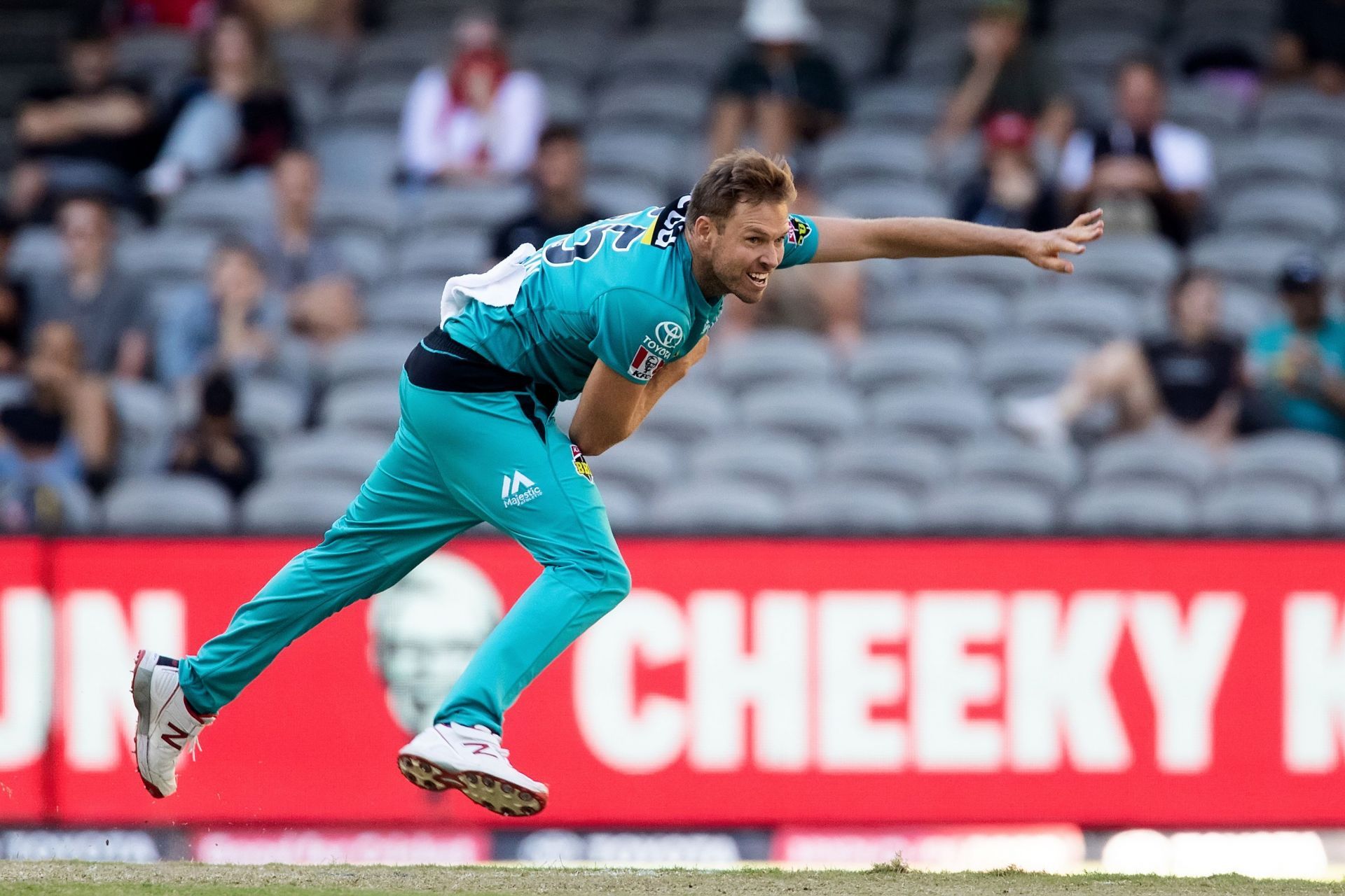 Ben Laughlin in action during the IPL (Image Credits: Getty Images)