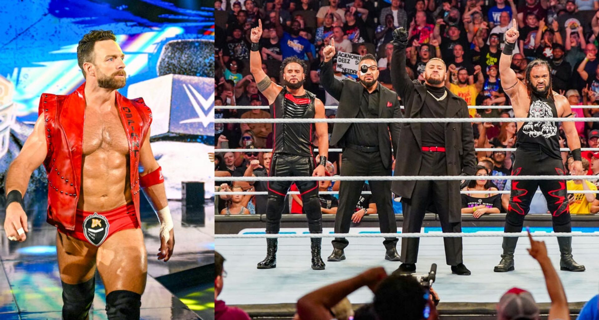 WWE SmackDown में ब्लडलाइन को बड़ी जीत मिली (Photo: WWE.com) 