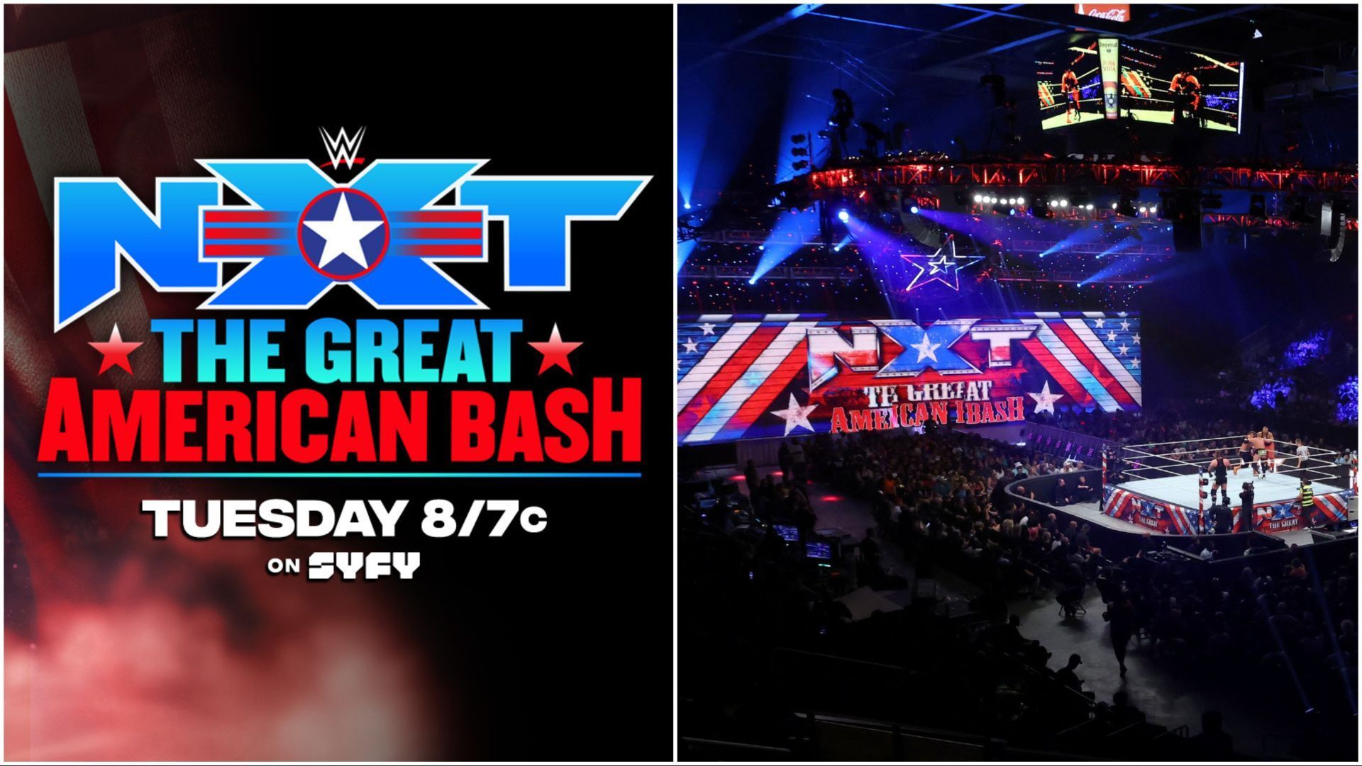 The WWE NXT Great American Bash two-week event on Syfy