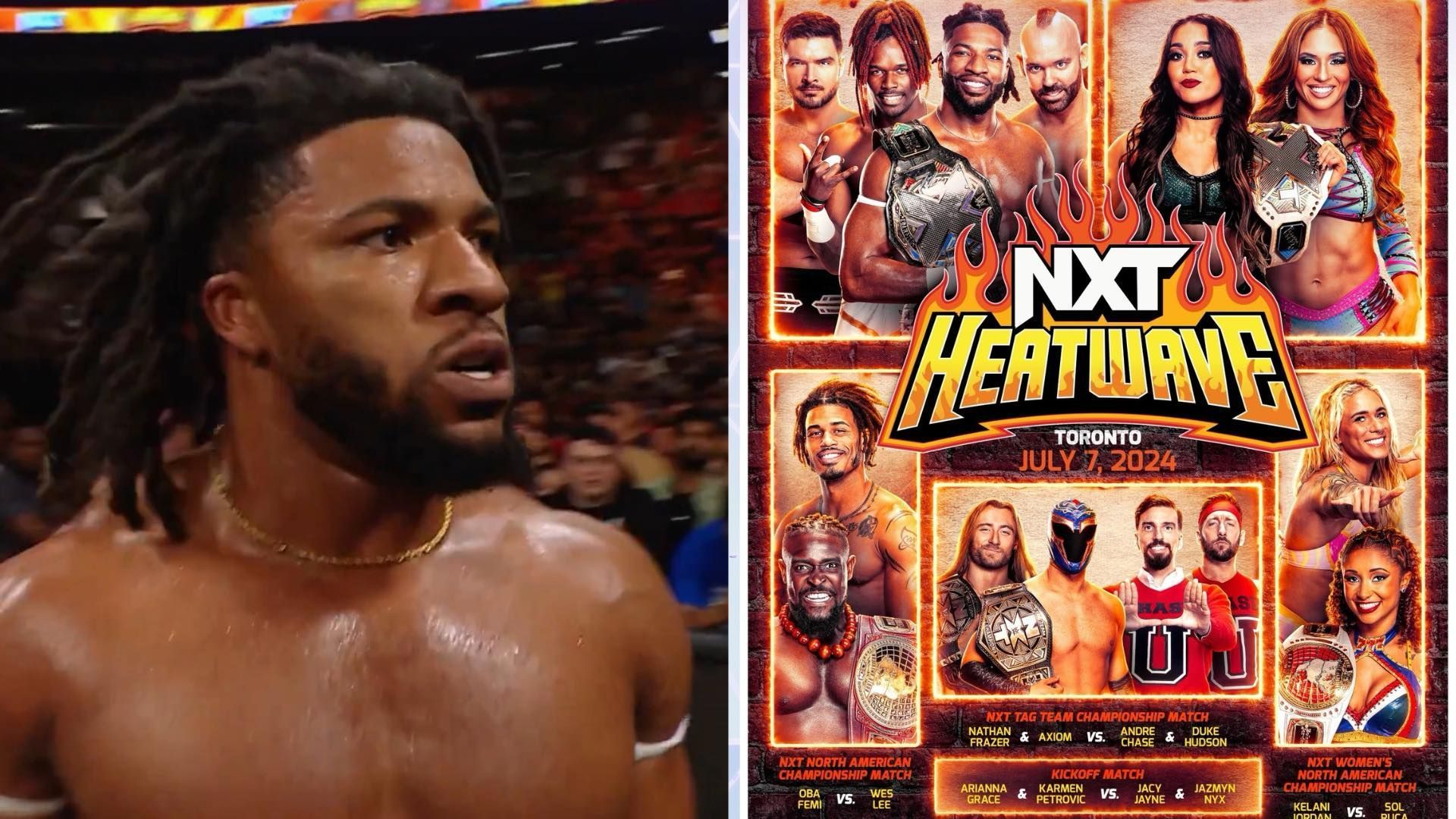 NXT Heatwave was live from the Scotiabank Arena in Toronto, Ontario, Canada