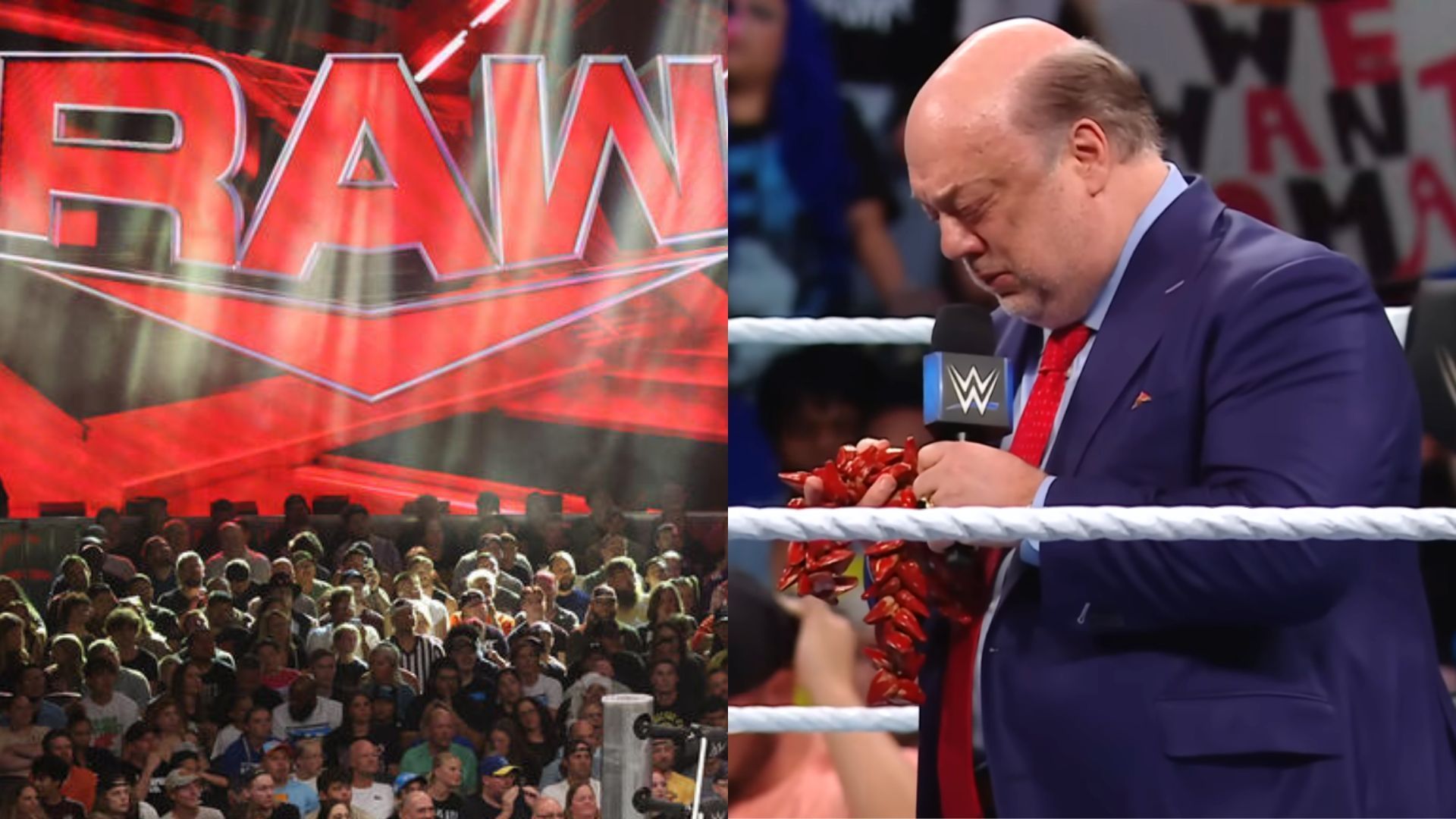 Paul Heyman is currently away from WWE TV.