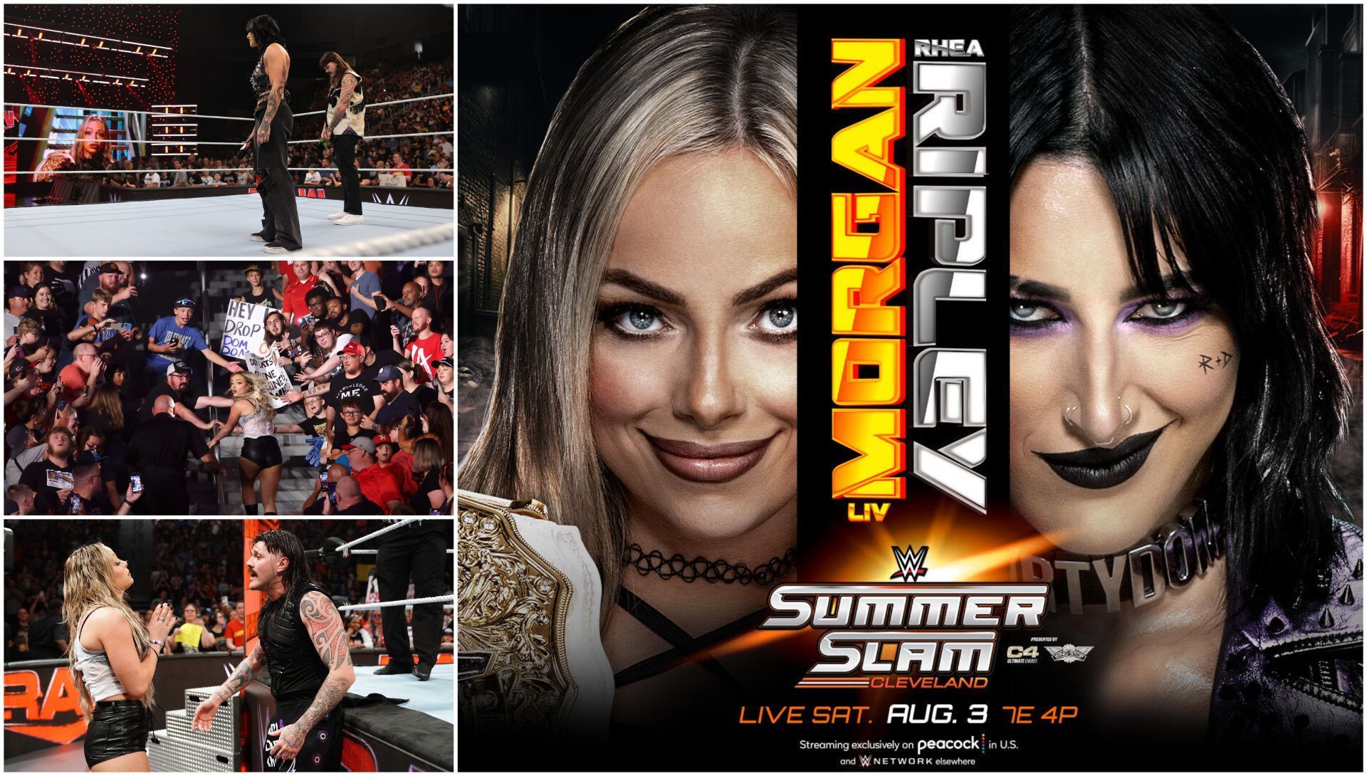 Liv Morgan, Dominik Mysterio and Rhea Ripley on The Road to WWE SummerSlam