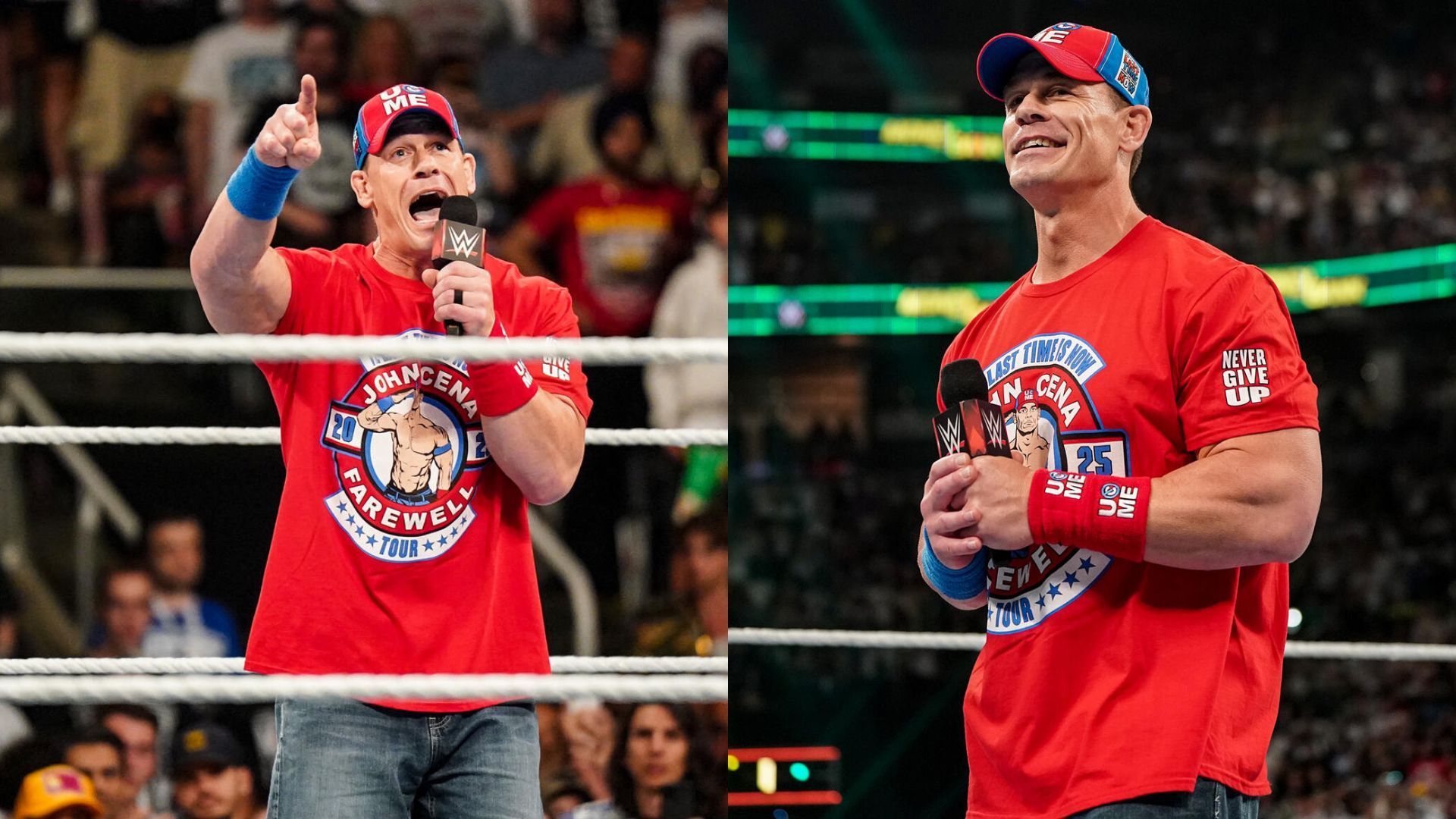 John Cena at Money in the Bank in Toronto! [Image credits: WWE.com]