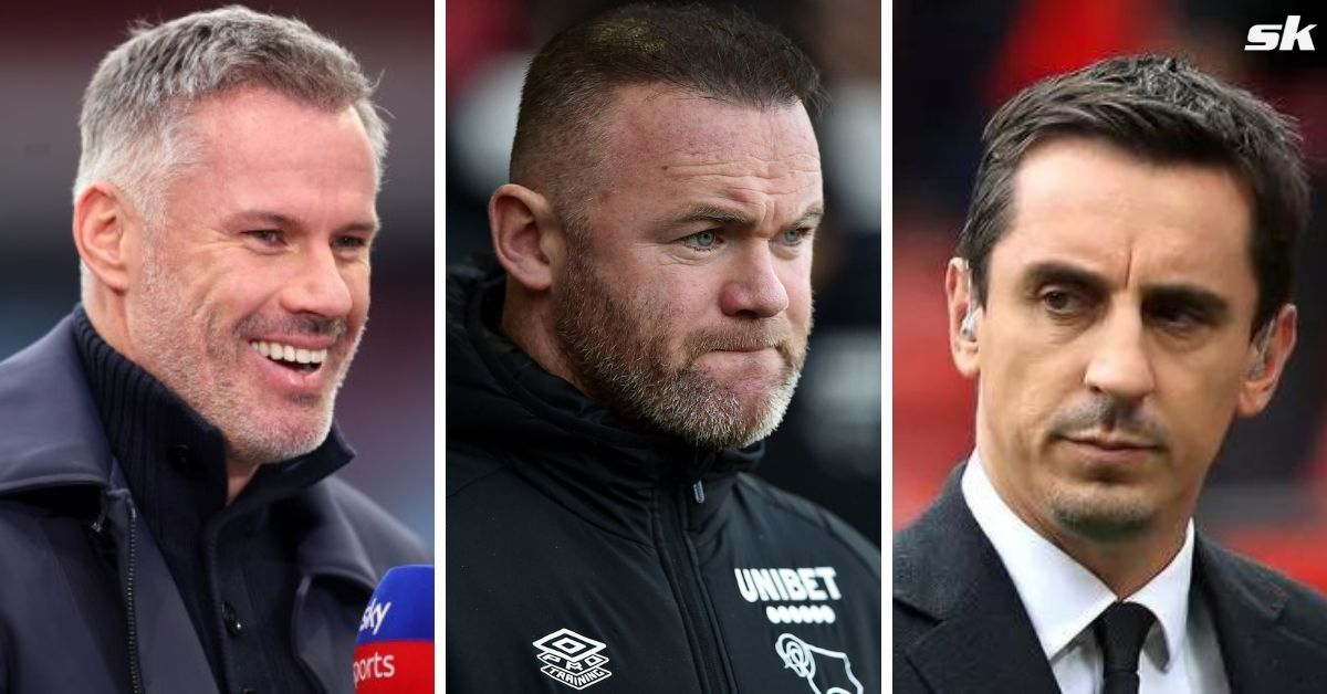 Jamie Carragher slams Gary Neville and Wayne Rooney for their take on England star