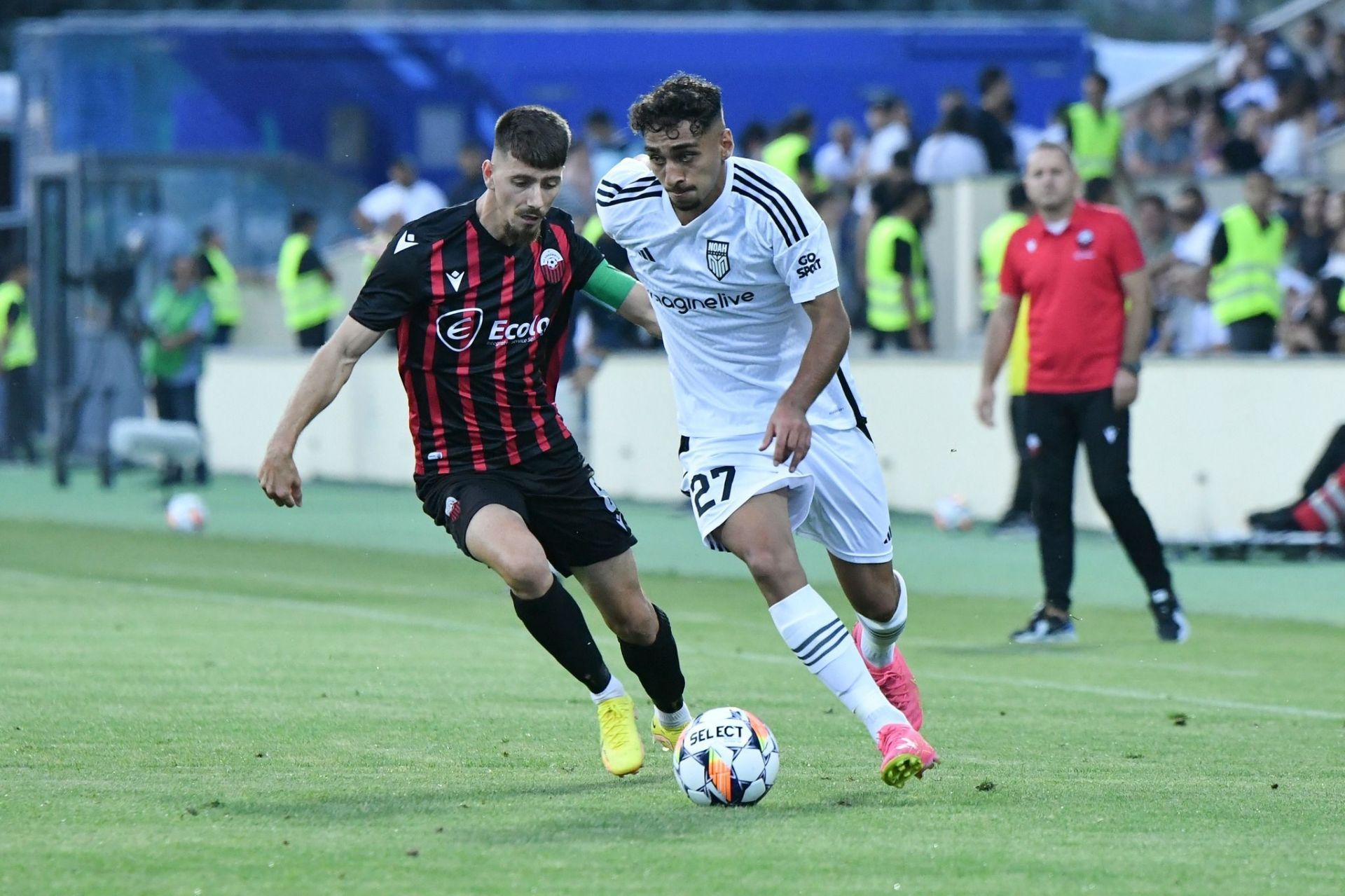 Shkendija are on the brink after 2-0 first-leg defeat (PC: FC Noah Yeveran