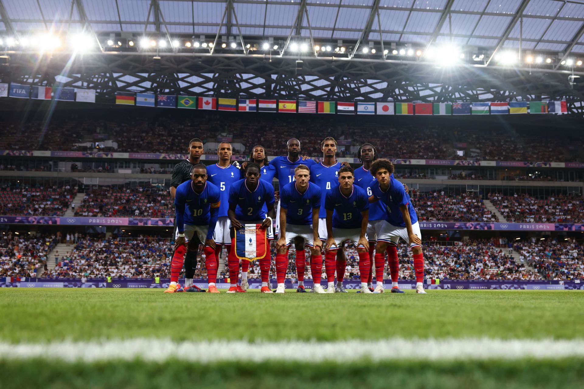 France v Guinea: Men