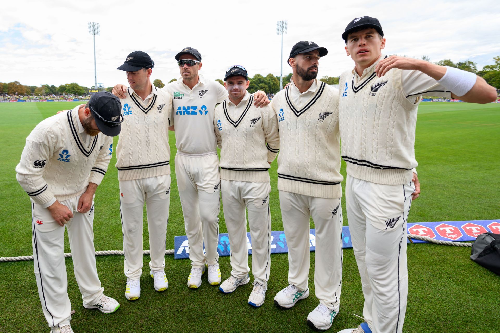 New Zealand cricket team. (Credits: Getty)