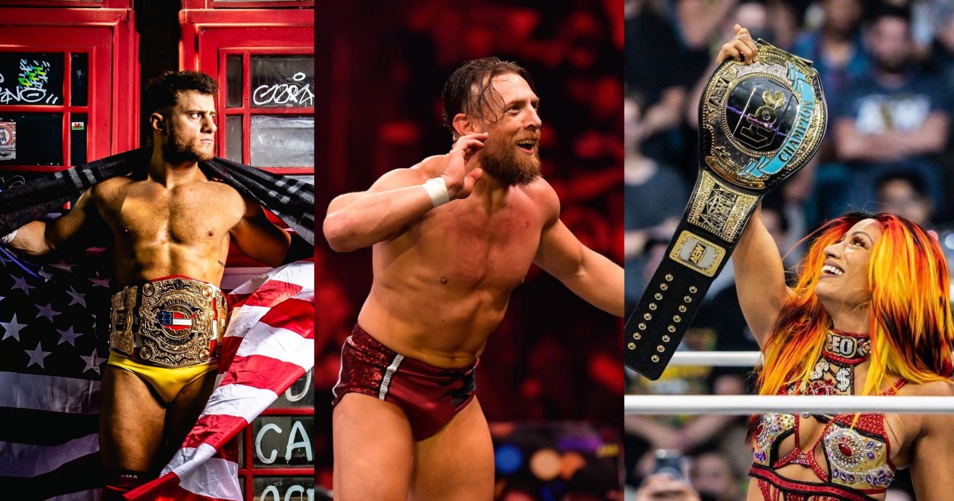 AEW All In 2024 के लिए बड़े मैच तय हुए हैं (MJF Instagram &amp; Bryan Danielson Instagram &amp; Mercedes Mone Instagram)