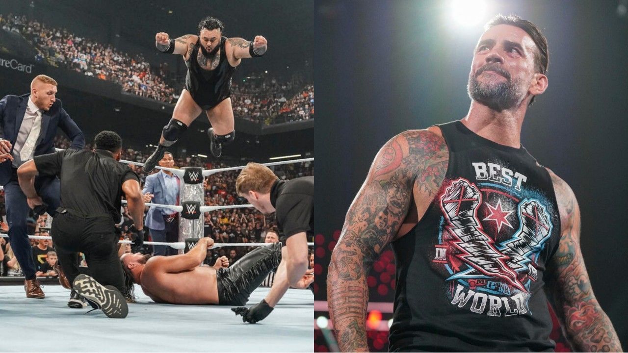 WWE Raw, CM Punk, Bronson Reed, 