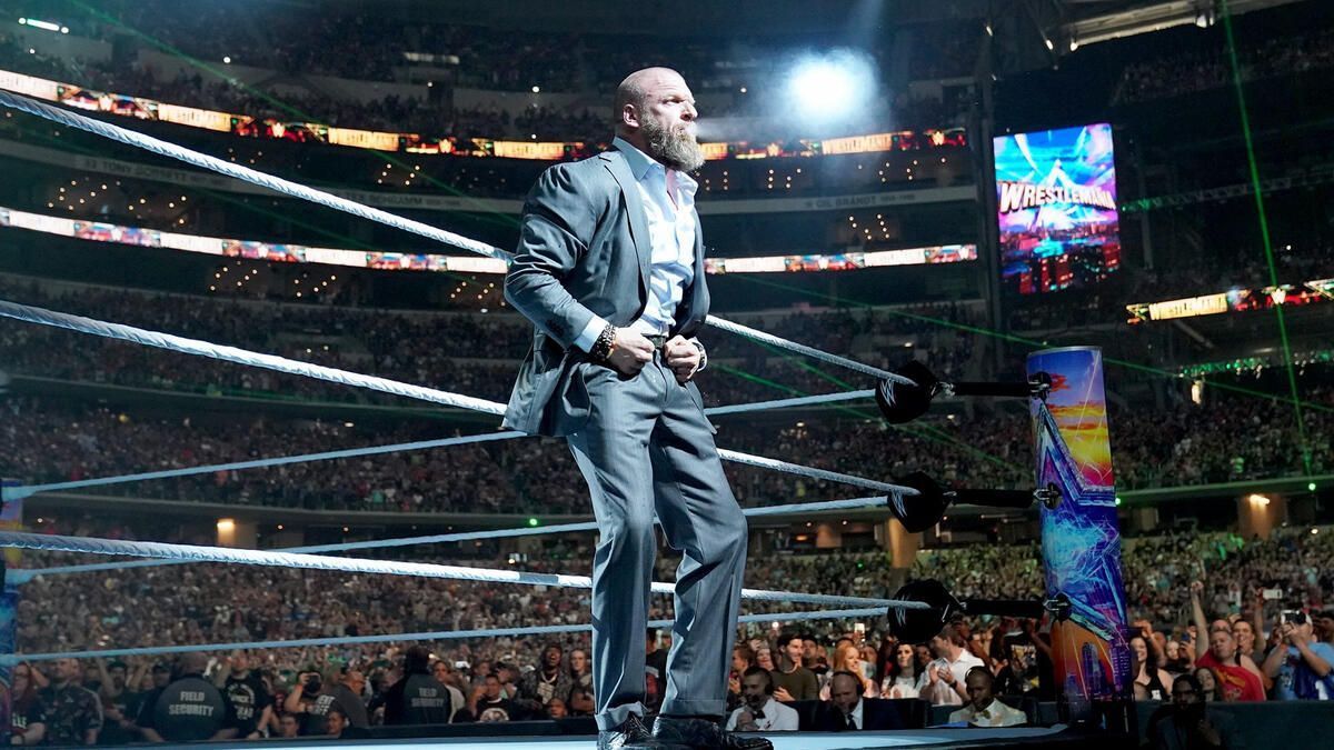 Triple H has been playing the game pretty well. (Image via WWE.com)