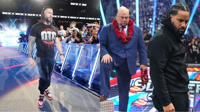 3 कारण क्यों WWE SummerSlam में रोमन रेंस के साथ जिमी उसो और पॉल हेमन ने वापसी नहीं की