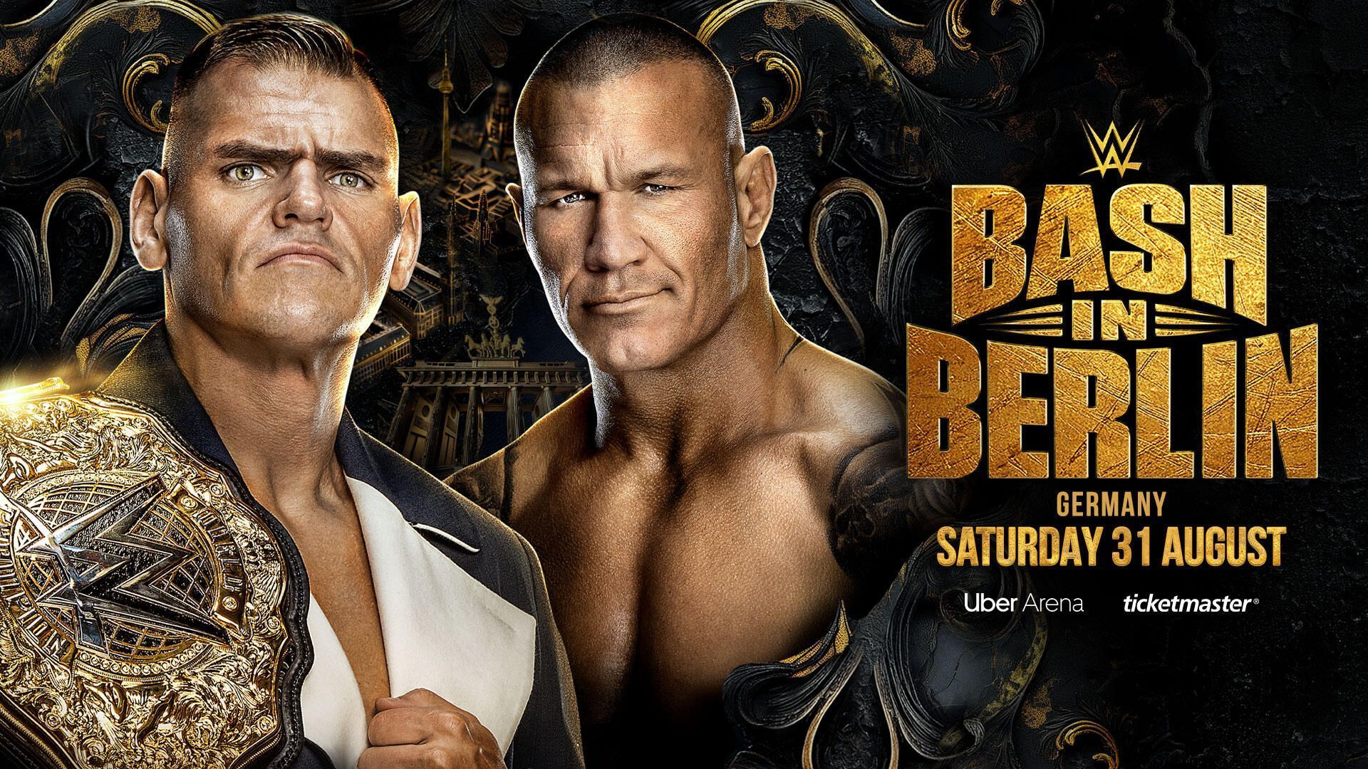 WWE Bash in Berlin is set to take place on Saturday, August 31, 2024, at the Uber Arena in Berlin, Germany [Image credits: wwe.com]