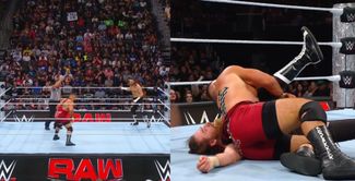 WWE Raw में स्पीयर की 'बौछार' के साथ हुआ बेहद खतरनाक टाइटल मैच, 2-1 से ब्लडलाइन के पूर्व सदस्य को मिली करारी हार