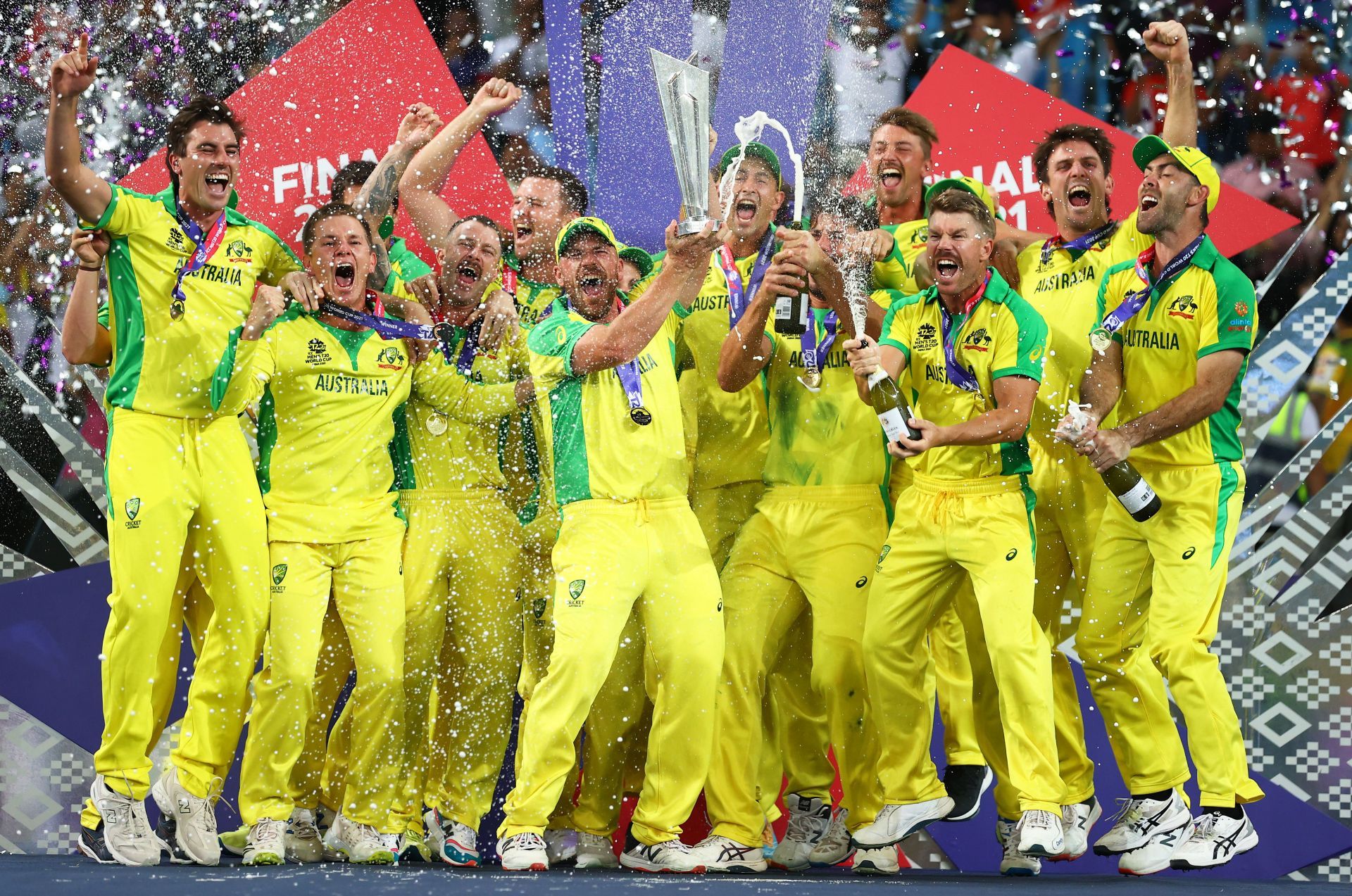 New Zealand v Australia - ICC Men's T20 World Cup Final 2021 - Source: Getty