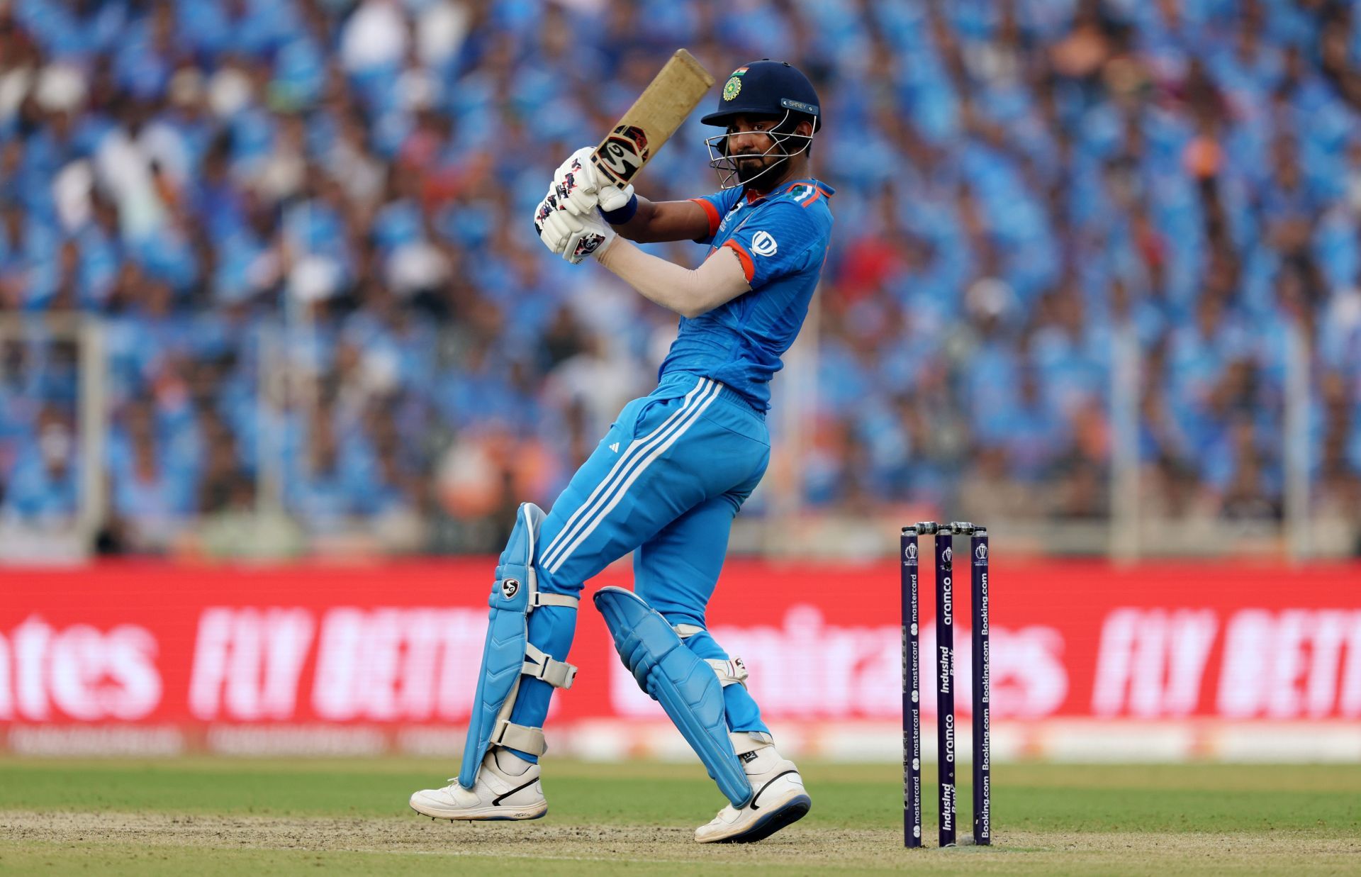 Rahul enjoyed a terrific 2023 ODI World Cup campaign with the willow [Credit: Getty]