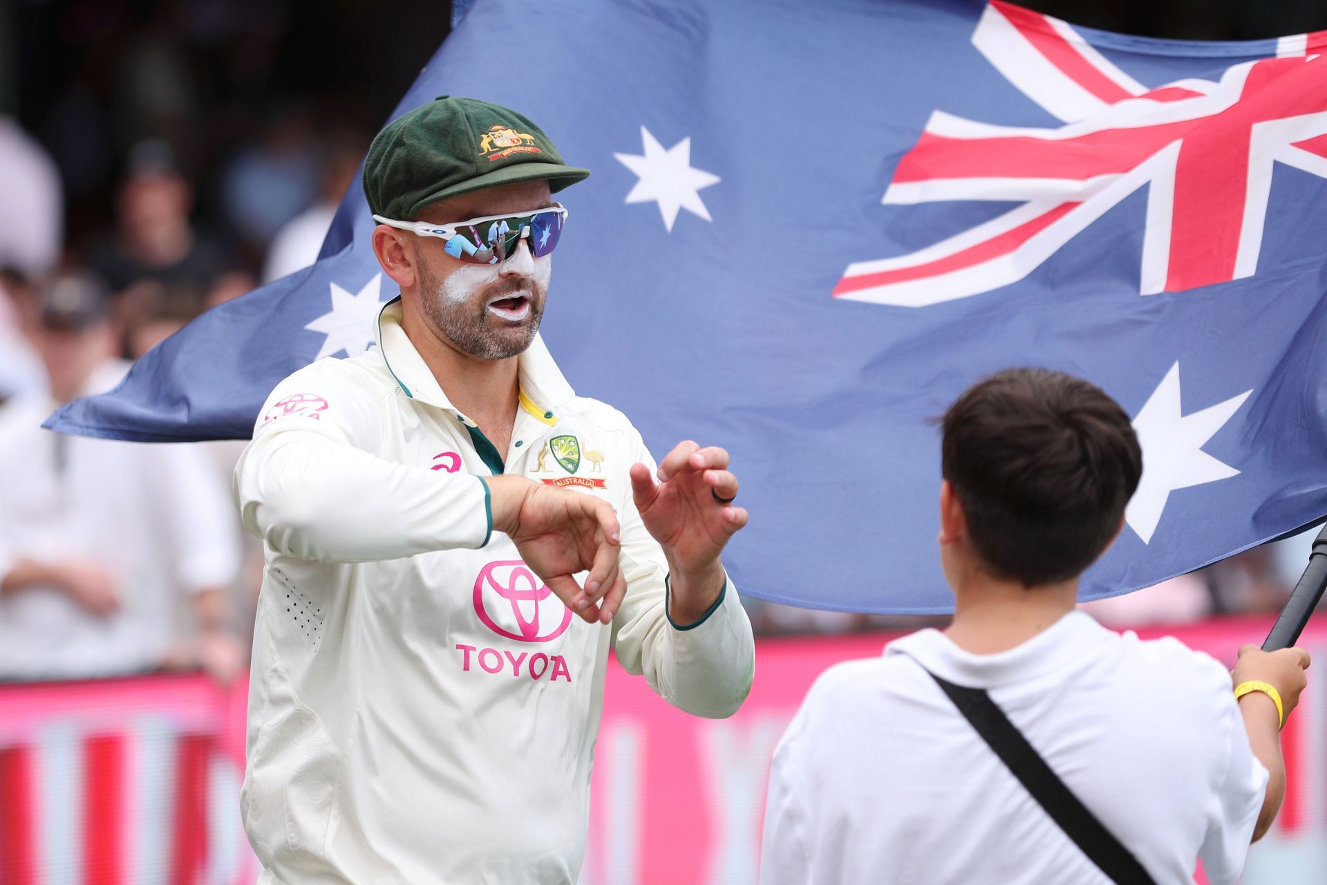 Nathan Lyon. (Image Credits: Getty)