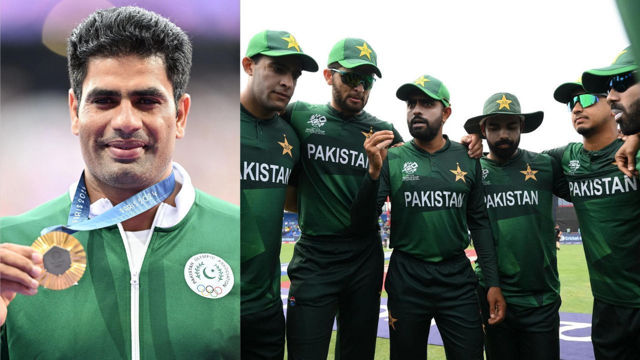 pakistan cricket named as a threat to olympic gold medalist arshad nadeem