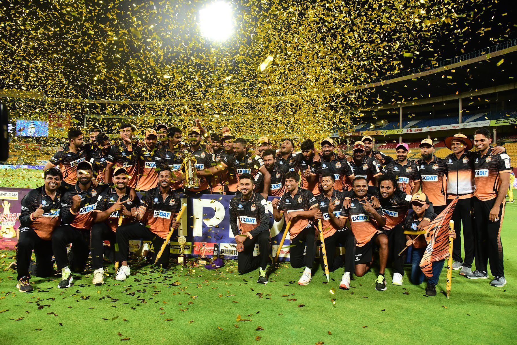 2023 Maharaja Tophy T20 Champions Hubli Tigers