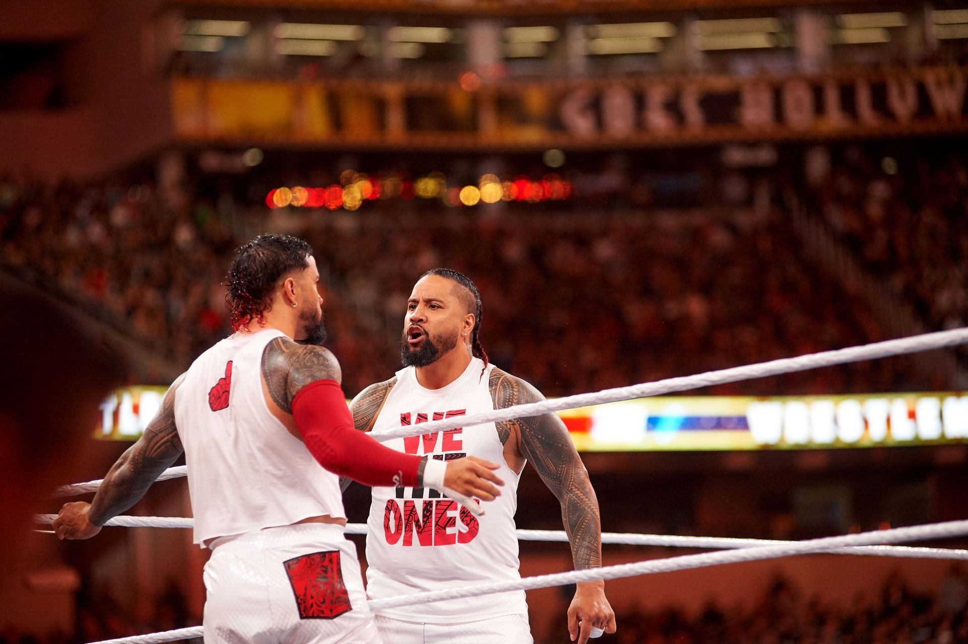 The Usos could reconcile to take down Bloodline 2.0 (Image - Getty)