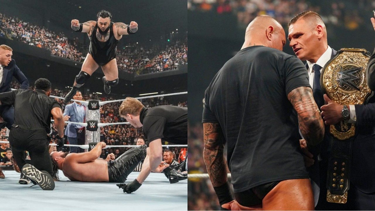 WWE Raw, Randy Orton, Gunther, Seth Rollins, Damian Priest, 