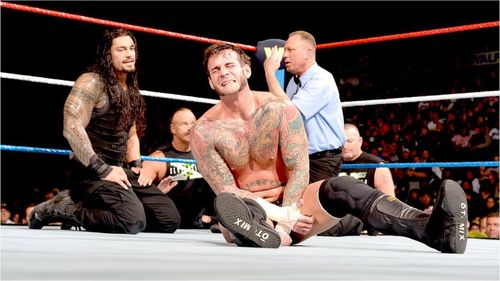 Punk has only faced Roman Reigns once in singles action [Image from wwe.com]