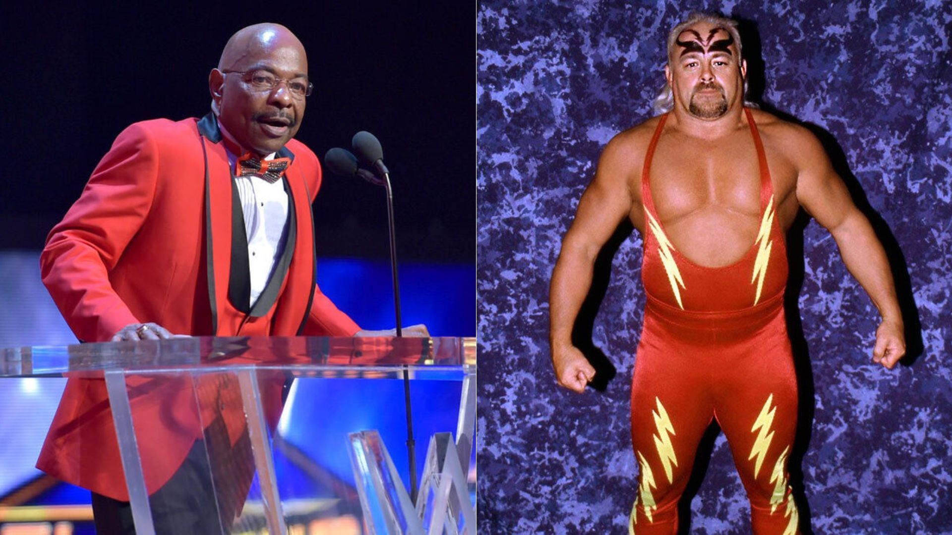 Teddy Long (left); Kevin Sullivan (right) [Image Credit: wwe.com]