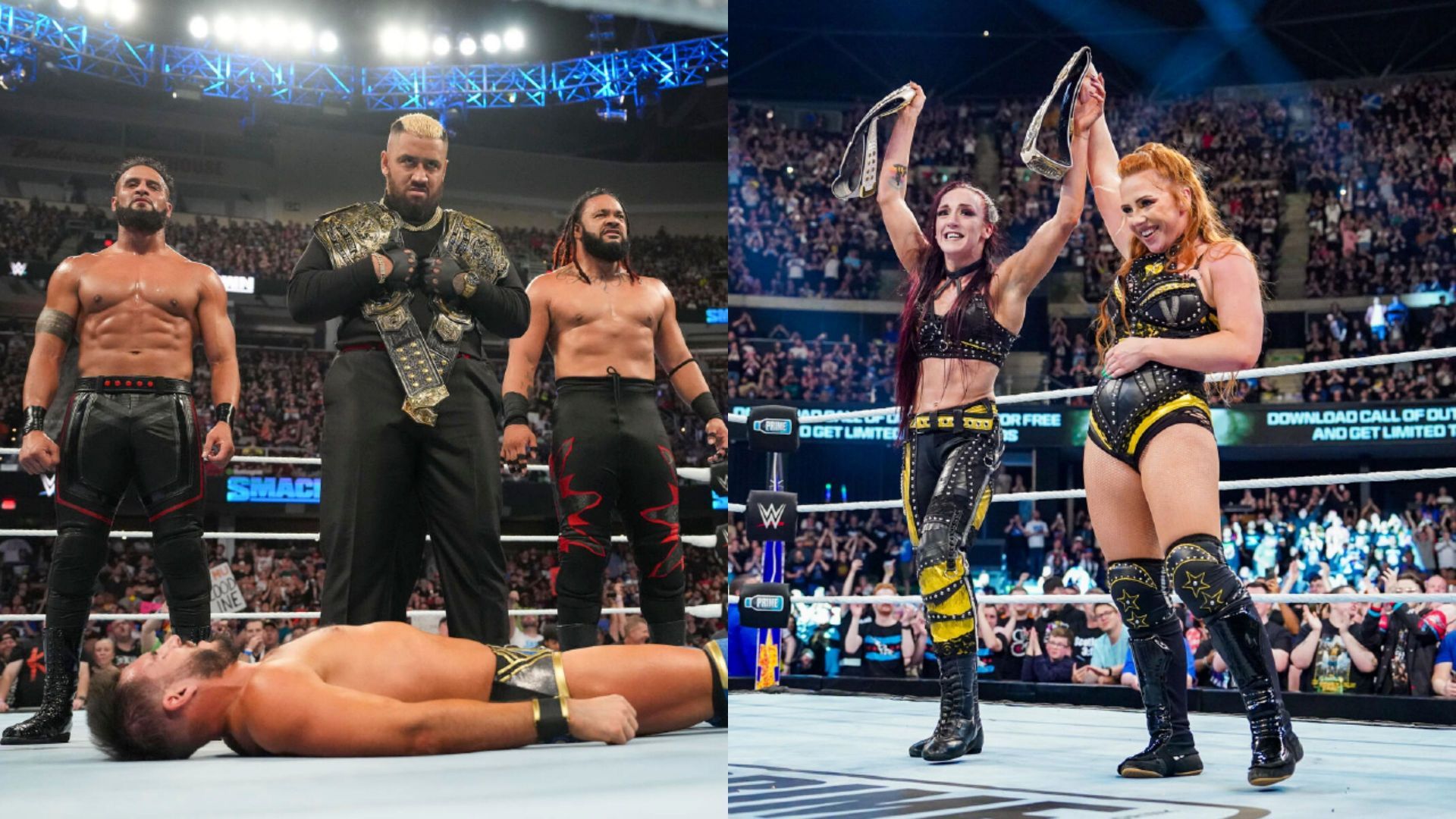 WWE में कई बार गलत चैंपियन भी गलत बुकिंग के चलते बन जाते हैं (Photos: WWE.com)