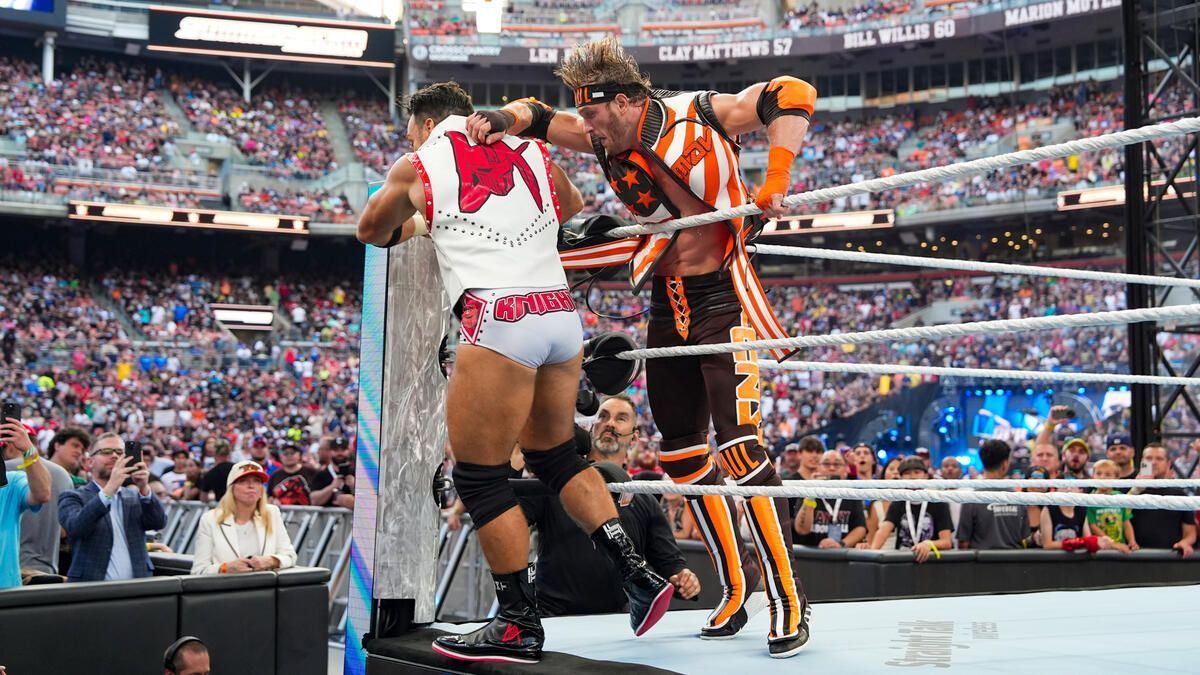 LA Knight beat Logan Paul at SummerSlam [Image Credits: wwe.com]