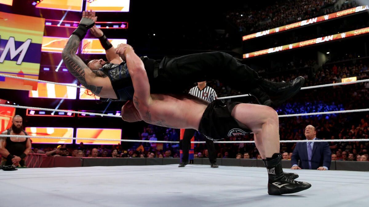 Braun Strowman never took his eye off the ball. [Image credits: WWE.com]