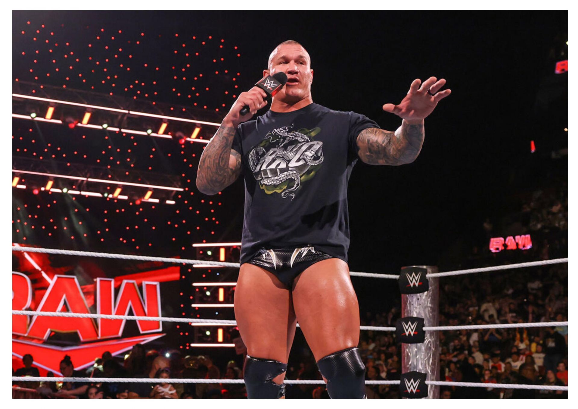 Randy Orton on RAW (Photo credit: WWE.com)