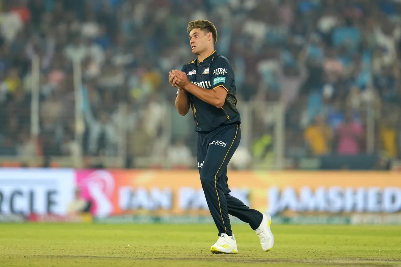 Spencer Johnson made his IPL debut earlier this year (Image: IPLT20.com/BCCI)