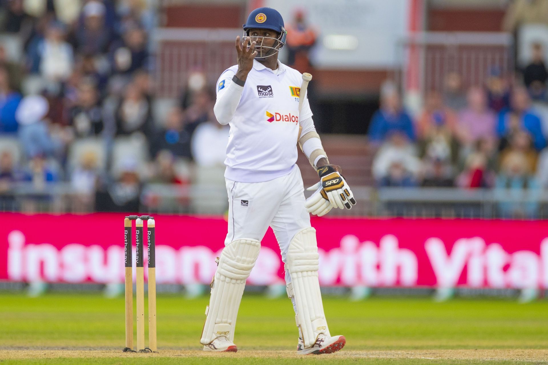 "It changed the entire momentum of the game" Angelo Mathews bemoans