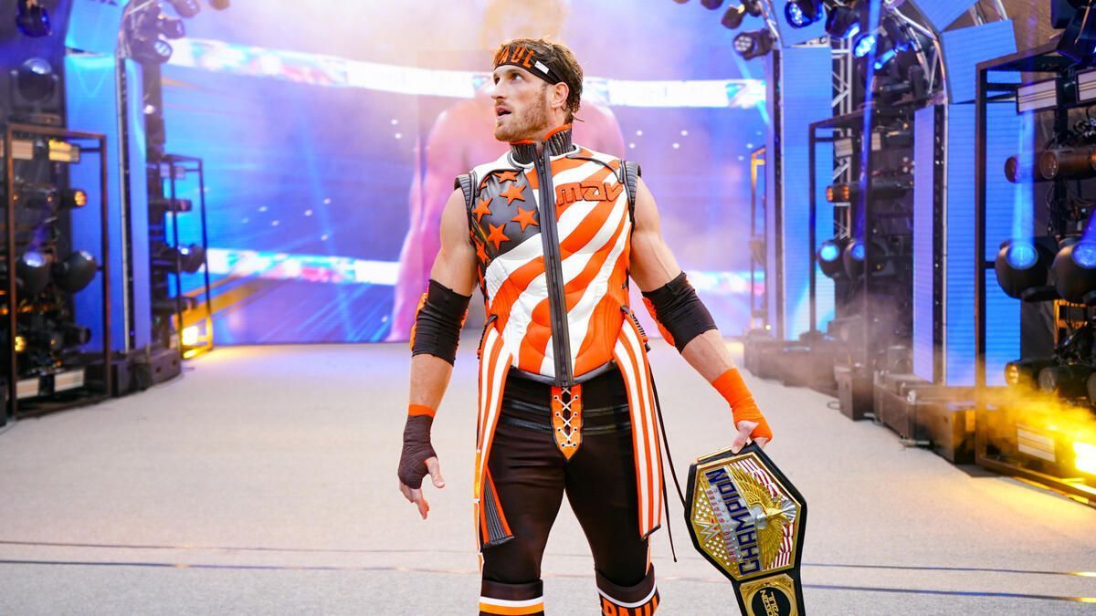 Former United States Champion Logan Paul (Photo credit: WWE.com)